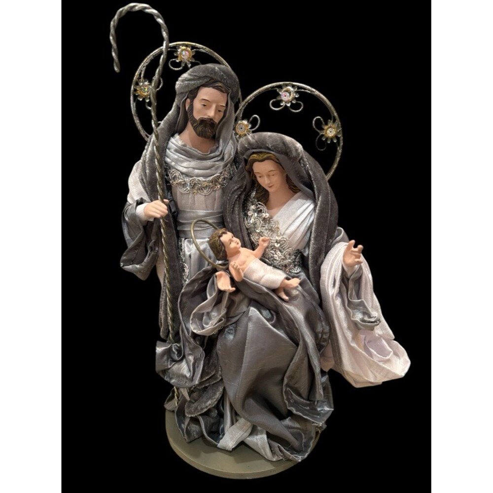 Vintage Holy Family Nativity Mary Joseph Baby Jesus